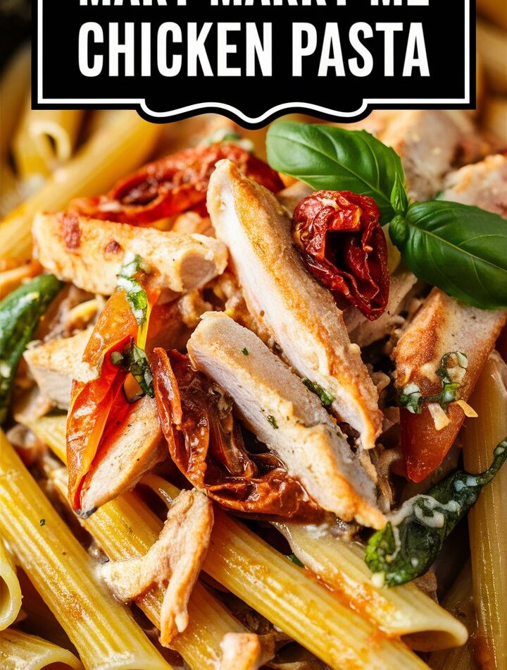 Creamy Marry Me Chicken Pasta Recipe