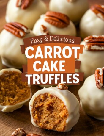 Carrot Cake Ball Truffles