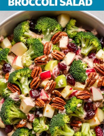Honeycrisp Apple and Broccoli Salad