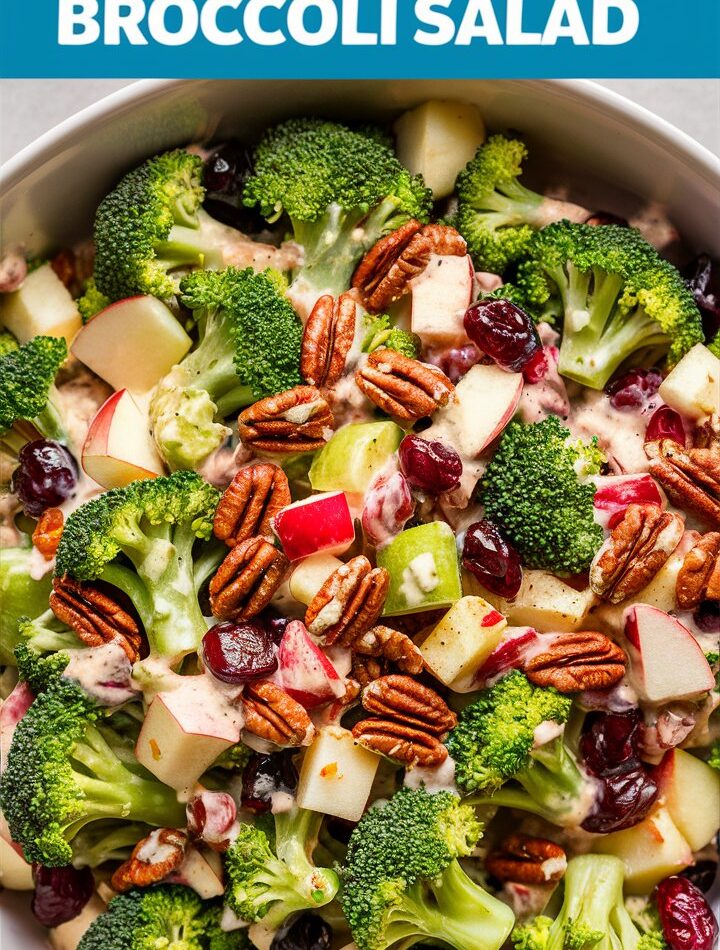 Honeycrisp Apple and Broccoli Salad