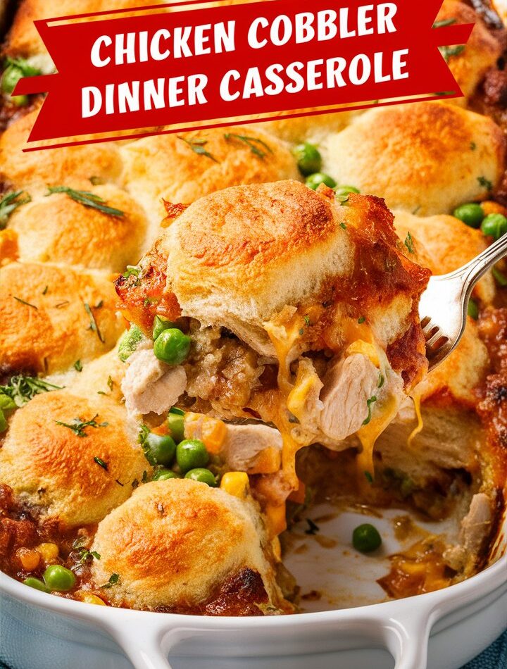Chicken Cobbler Dinner Casserole
