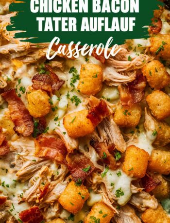 Chicken Bacon Ranch Tater Tot Casserole