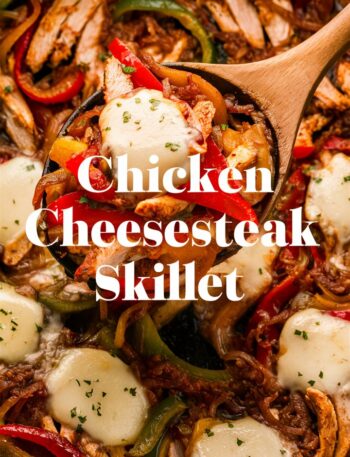 Chicken Cheesesteak Skillet