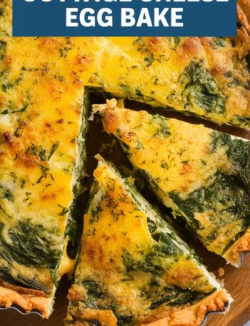 Healthy Cottage Cheese Egg Bake
