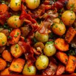 Honey Bacon Roasted Potatoes