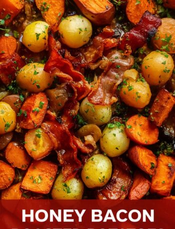 Honey Bacon Roasted Potatoes