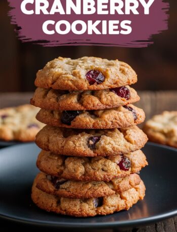 Oatmeal Cranberry Cookies