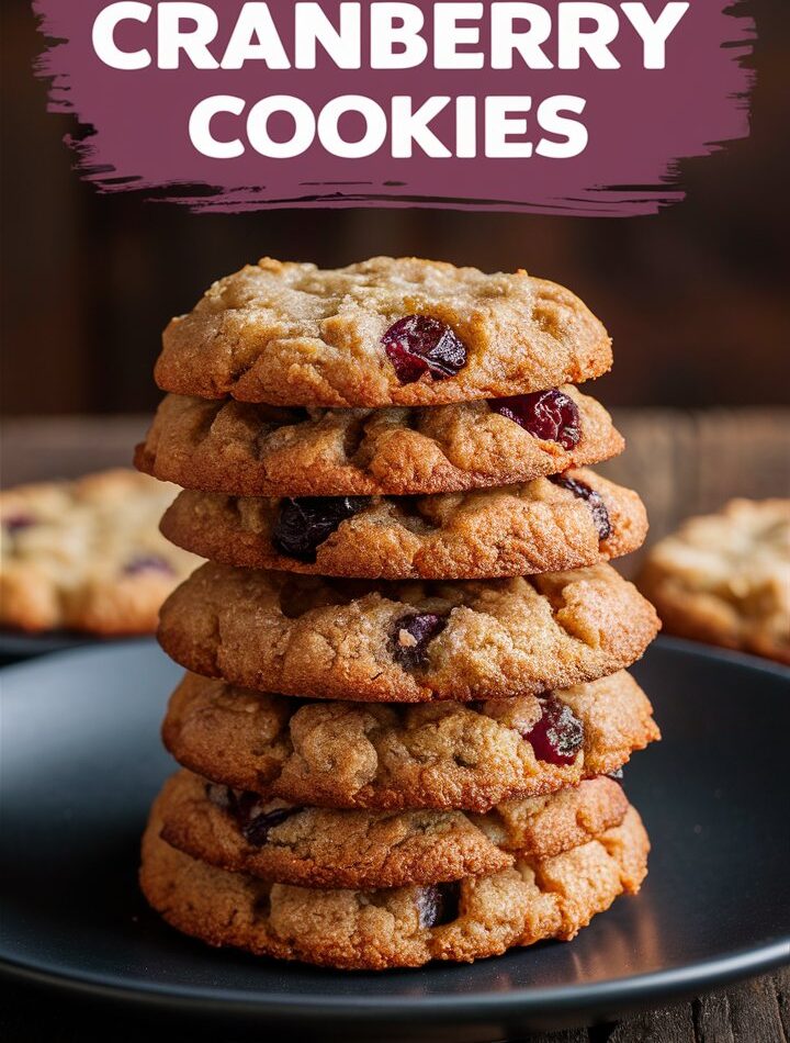 Oatmeal Cranberry Cookies