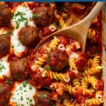 Dump and Bake Meatball Casserole