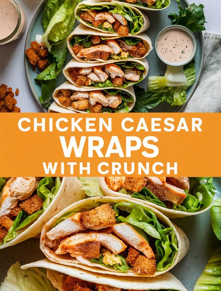 Chicken Caesar Wraps