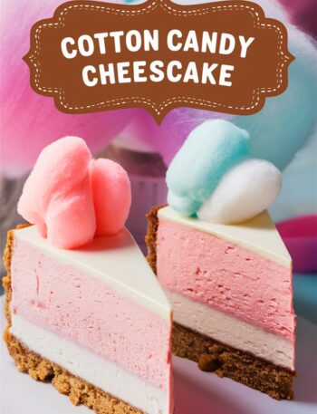 Cotton Candy Cheesecake