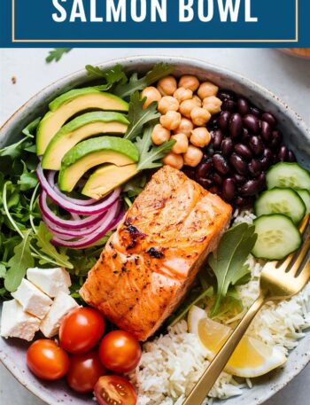 Mediterranean Salmon Bowl