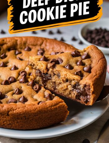 Deep Dish Cookie Pie