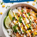 Easy Street Corn Chicken Rice Bowl