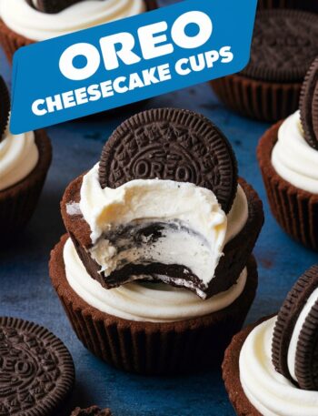Oreo Cheesecake Cookie Cups