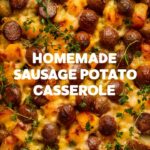 Sausage and Potato Casserole with Spring Veggies