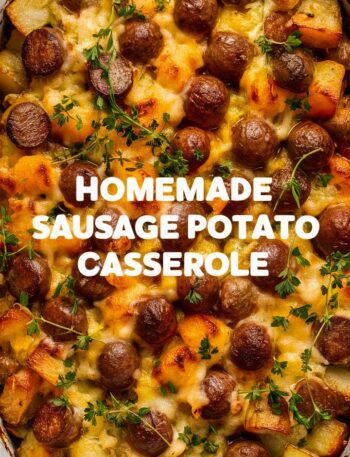 Sausage and Potato Casserole with Spring Veggies