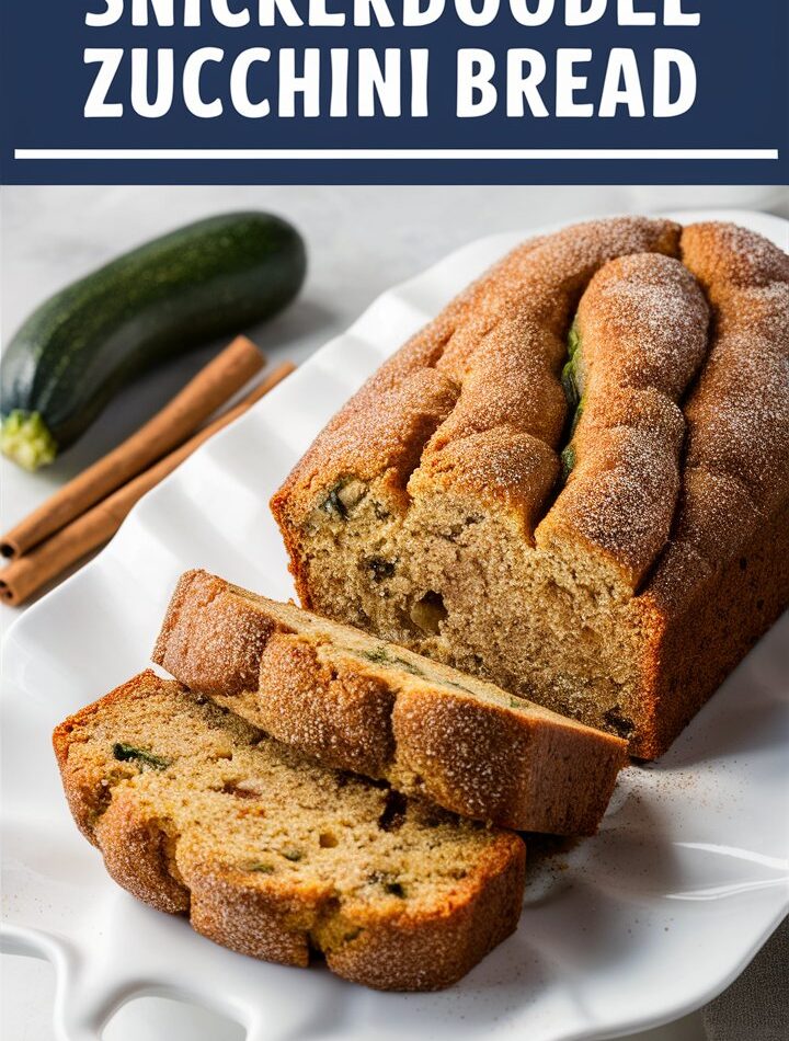 The Best Snickerdoodle Zucchini Bread