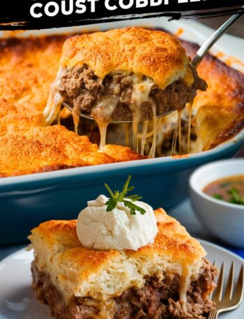 Cheddar Bay Ground Beef Cobbler