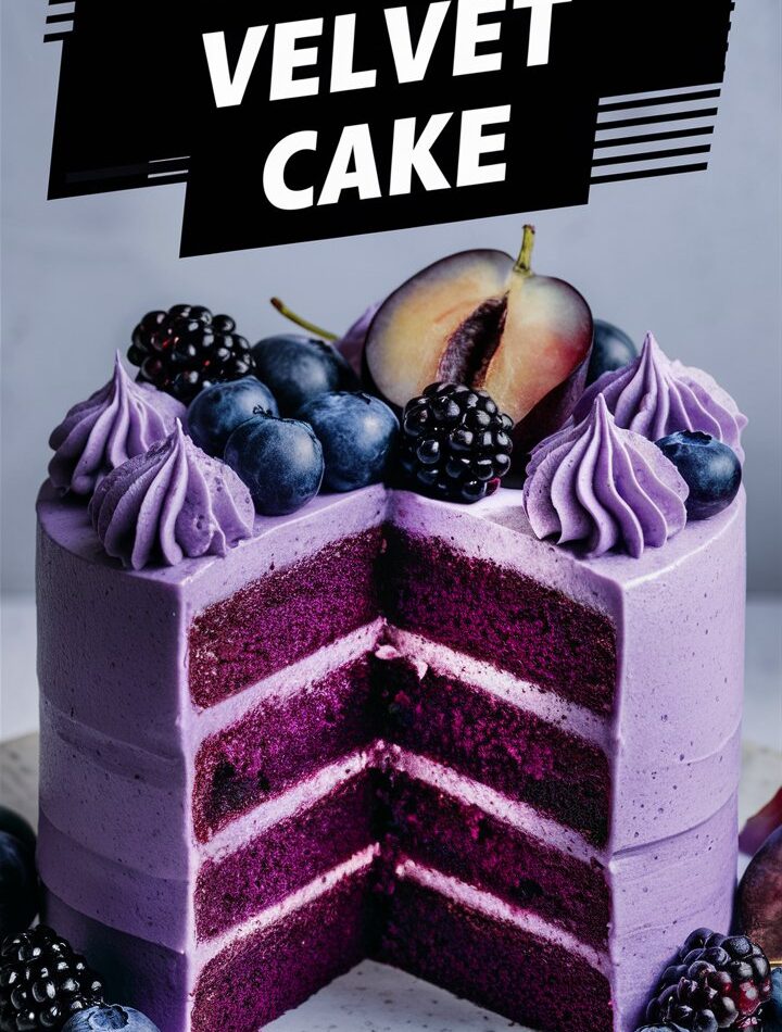 Purple Velvet Cake