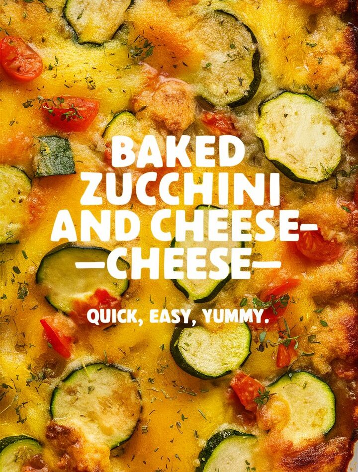 Low-Carb Easy Cheesy Zucchini Bake