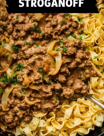 Ground Beef Stroganoff