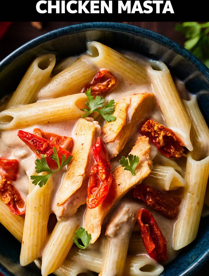 Creamy Sun-Dried Tomato Chicken Pasta