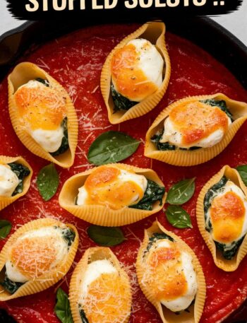 Spinach & Ricotta Stuffed Shells
