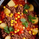Slow Cooker Cowboy Casserole