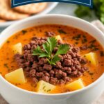 Crock Pot Hamburger Potato Soup