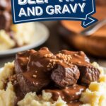 Crock Pot Beef Tips and Gravy