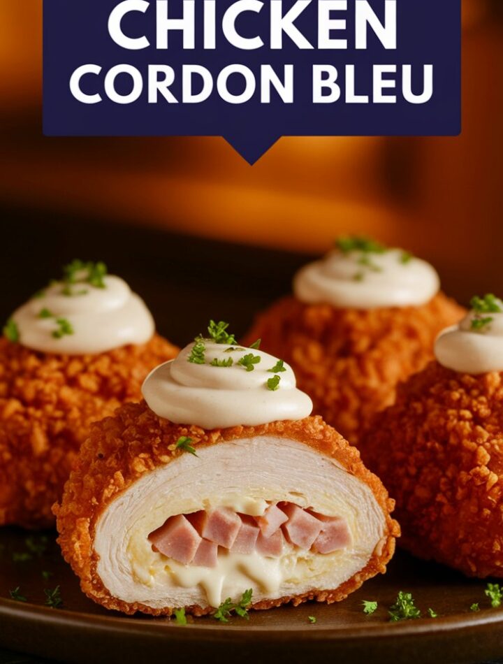 Creamy Chicken Cordon Bleu