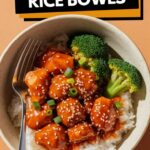 Sticky Chicken Rice Bowls