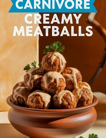 Carnivore Creamy Meatballs