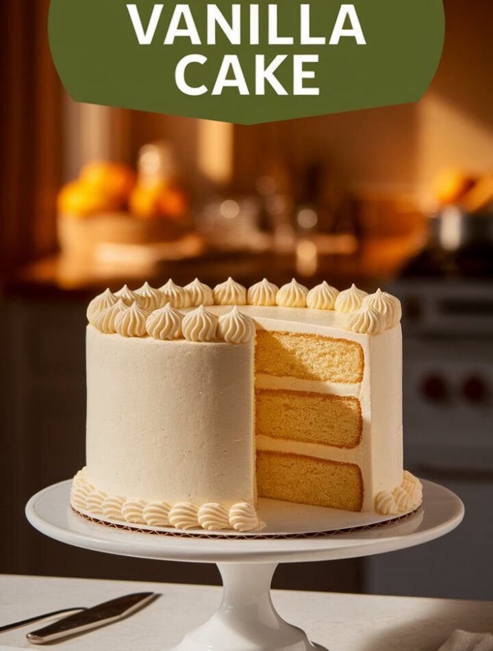 Homemade Vanilla Cake