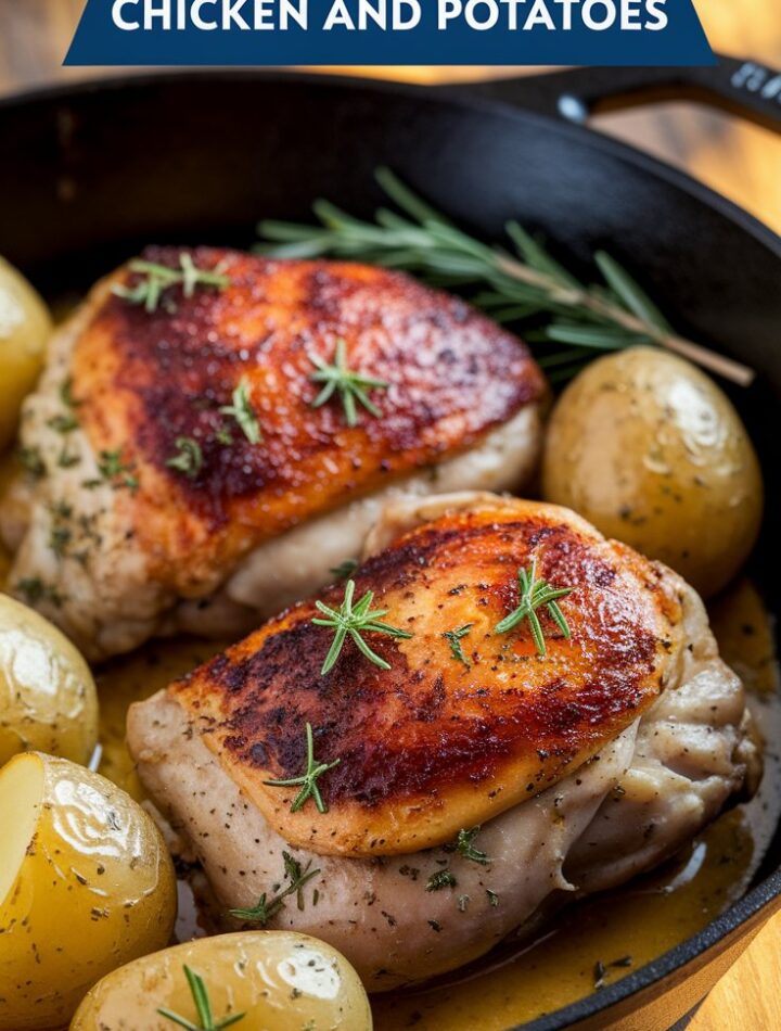 Garlic Parmesan Chicken and Potatoes