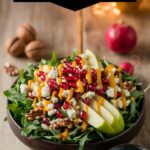 Christmas Salad with Honey Mustard Dressing