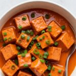 Spicy Tofu with Creamy Coconut Sauce