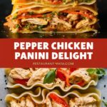 Best Honey Pepper Chicken Panini Pasta