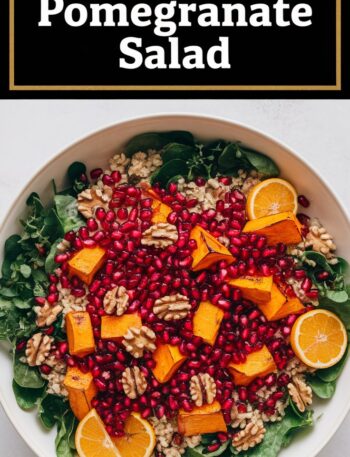 Winter Pomegranate and Grain Salad