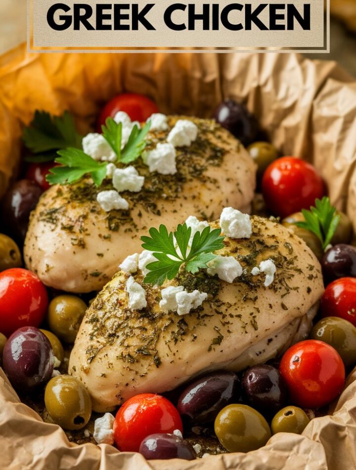 Slow Cooker Greek Chicken