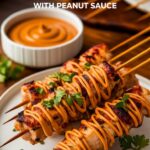 Chicken Satay with Peanut Sauce