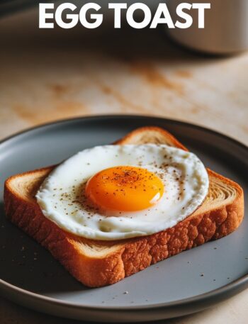 Air Fryer Egg Toast