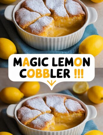 Magic Lemon Cobbler
