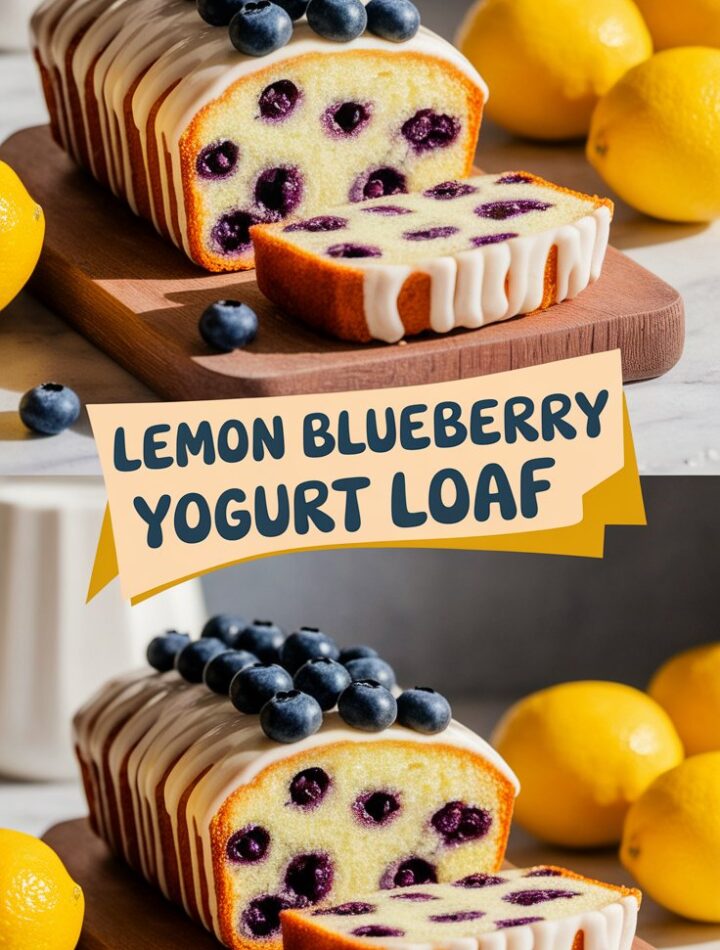 Lemon Blueberry Yogurt Loaf