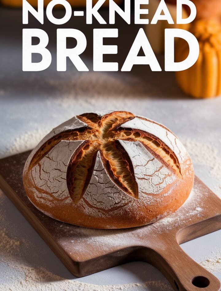 Quick and Easy No-Knead Bread