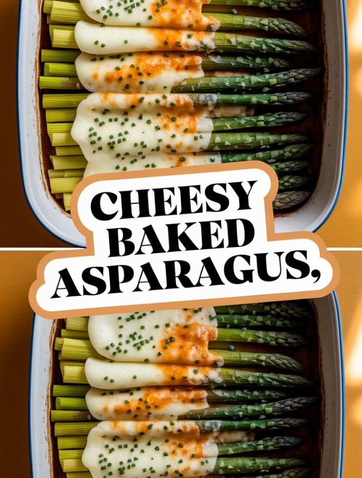 Cheesy Baked Asparagus