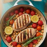 Greek Chicken and Lemon Rice