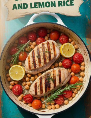 Greek Chicken and Lemon Rice