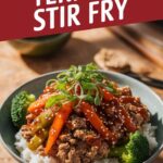 Ground Turkey Teriyaki Stir Fry